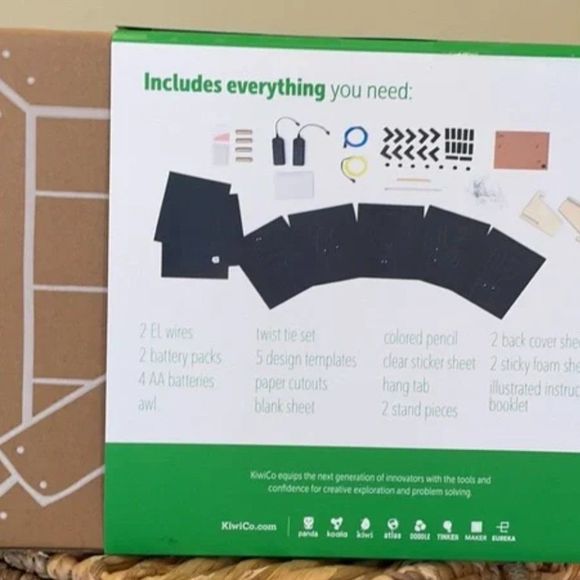 LAST ONE *** GIFT*** BRAND NEW and sealed KiwiCo Light-Up Wire Art - Picture 2 of 5